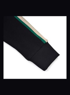 Generic Comfortable Stripes Joggers Black  - Image 4