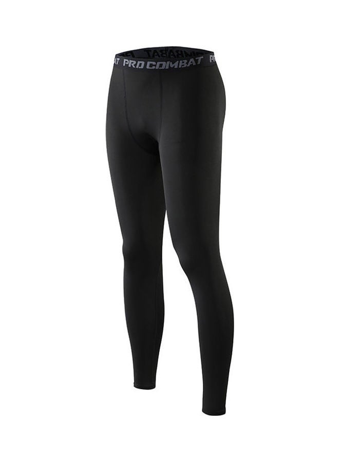 Quick Dry Compression Pants Black - v1626290026/N49048004V_1