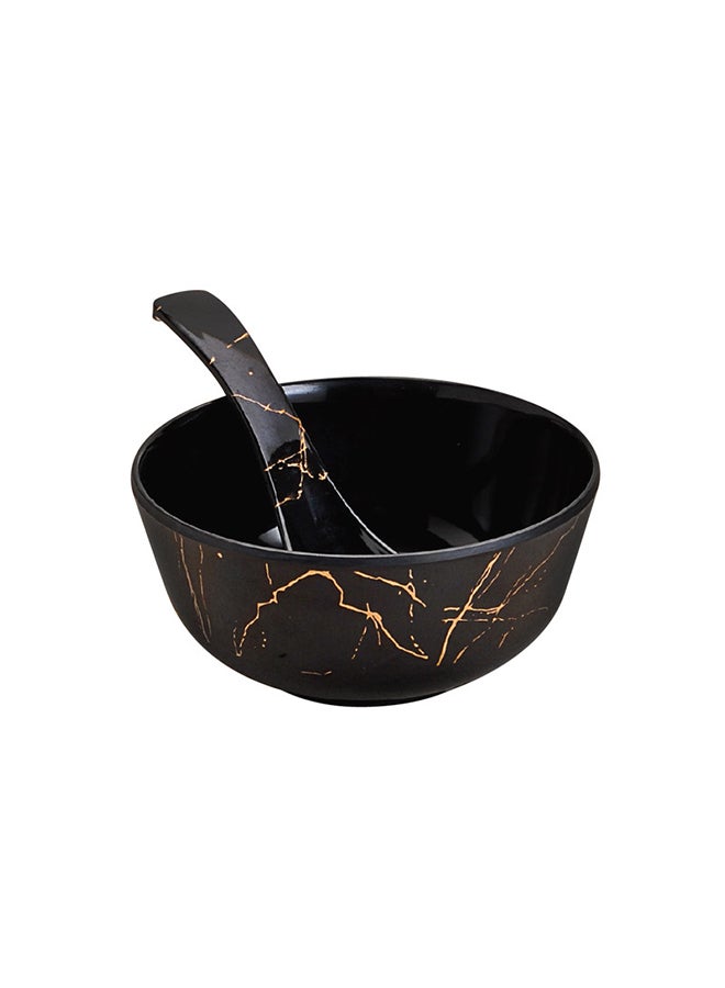 DINEWELL 30-Piece Ultra Dinner Set Black/Brown 28cm  - Image 5