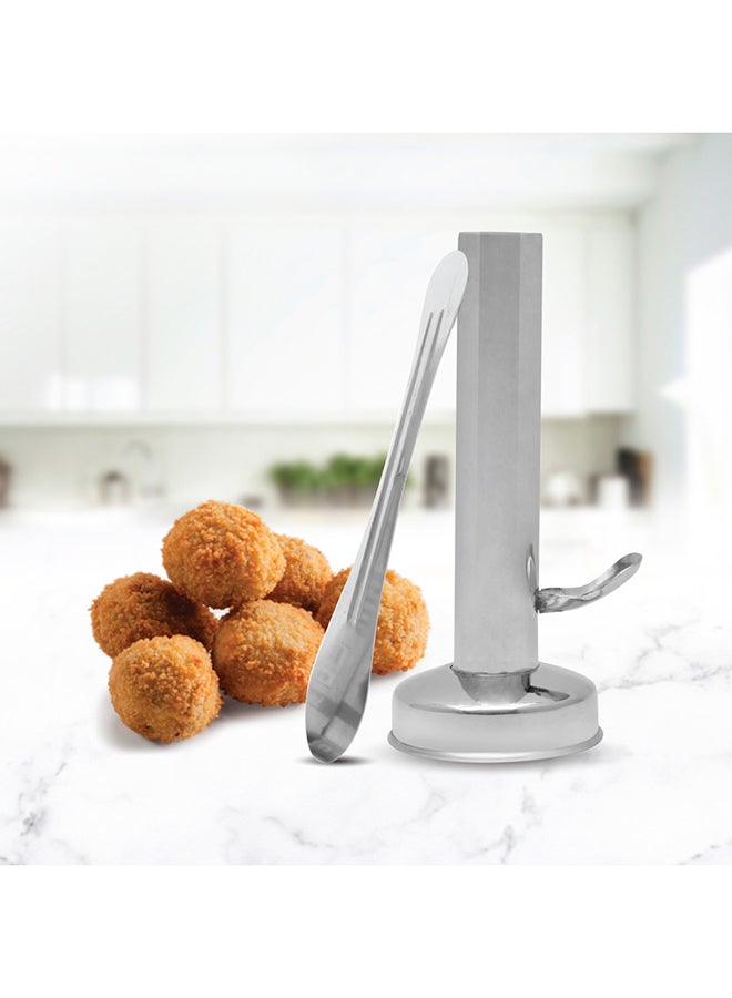 RAJ Stainless Steel Falafel Maker Silver 16cm  - Image 4