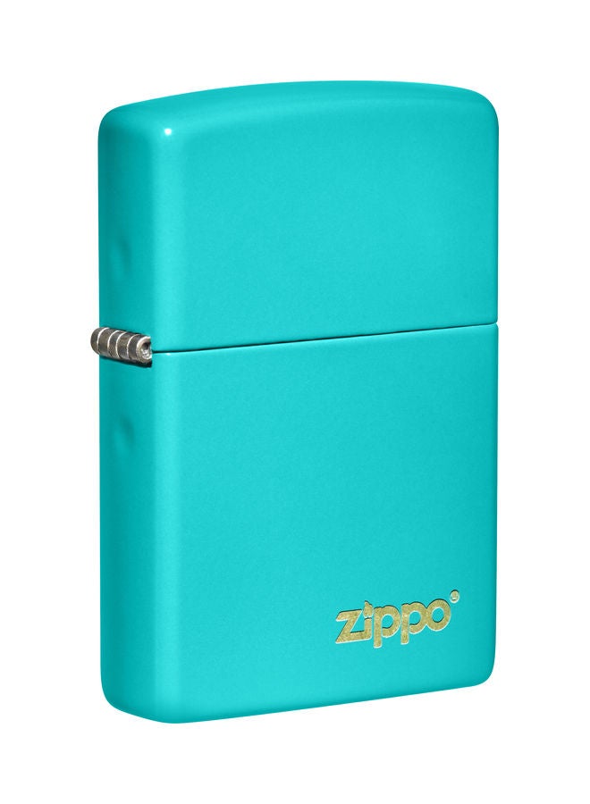 Flat Turquoise Lasered Genuine Lighter