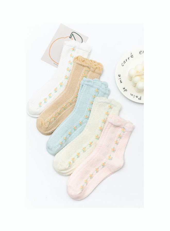 جوي شيك مجموعة جوارب مكونة من 5 أزواج متعددة الألوان - Image 5