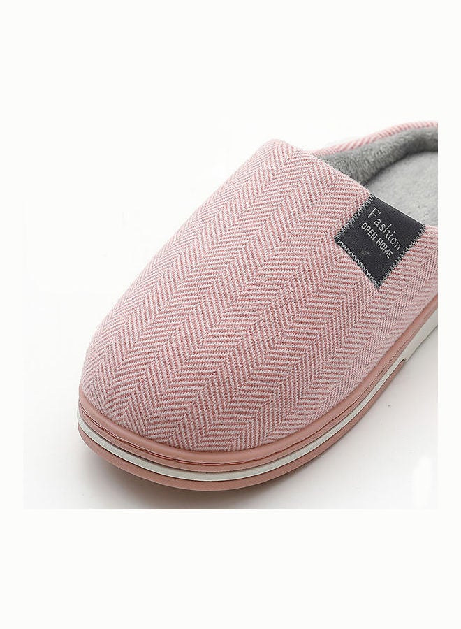 Joychic - Cotton Bedroom Slippers Pink - Image 1