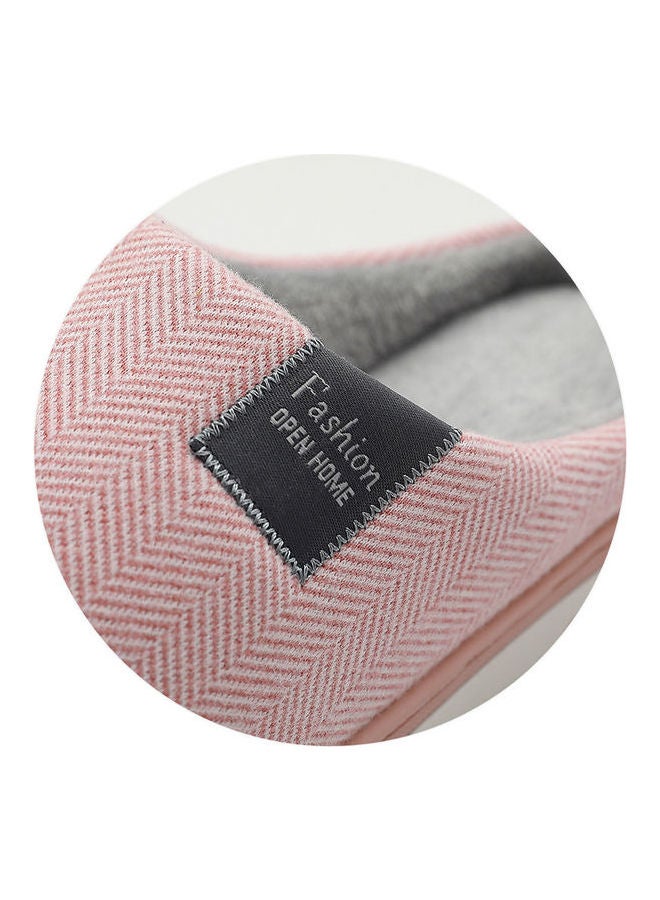 Joychic - Cotton Bedroom Slippers Pink - Image 1