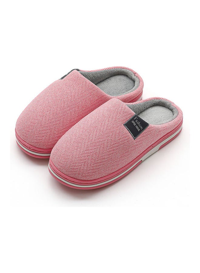 Joychic - Cotton Bedroom Slippers Red - Image 1