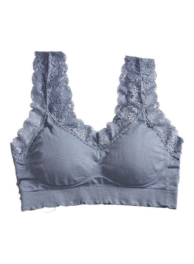 جوي شيك حمالة صدر براليت مبطنة لطيفة على البشرة من دون خياطة أزرق - Image 5