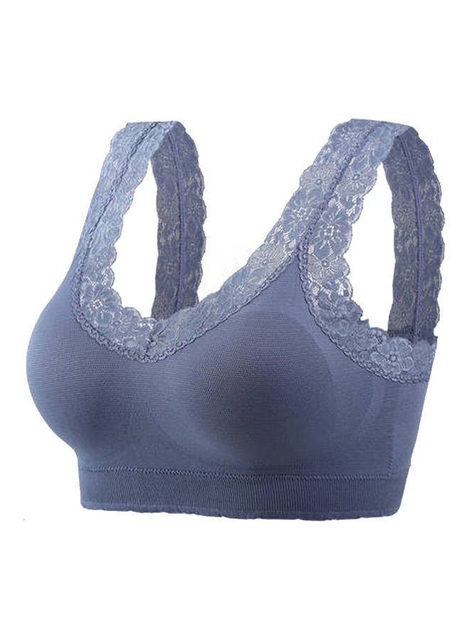 جوي شيك حمالة صدر براليت مبطنة لطيفة على البشرة من دون خياطة أزرق - Image 2