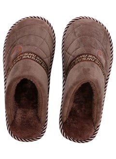 Joychic Star Designed Anti-Skid Bedroom Slippers Brown  - Image 2
