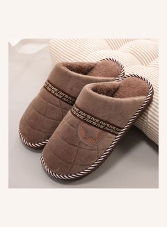 Joychic Star Designed Anti-Skid Bedroom Slippers Brown  - Image 3