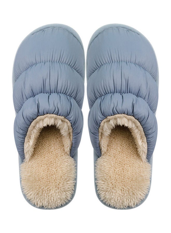 Joychic Cotton Bedroom Slippers Blue  - Image 1