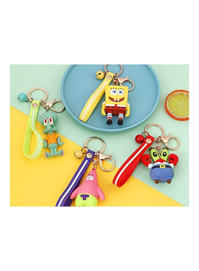 Generic - 5pcs Random 3D Cute Cartoon Keychains - Image 1