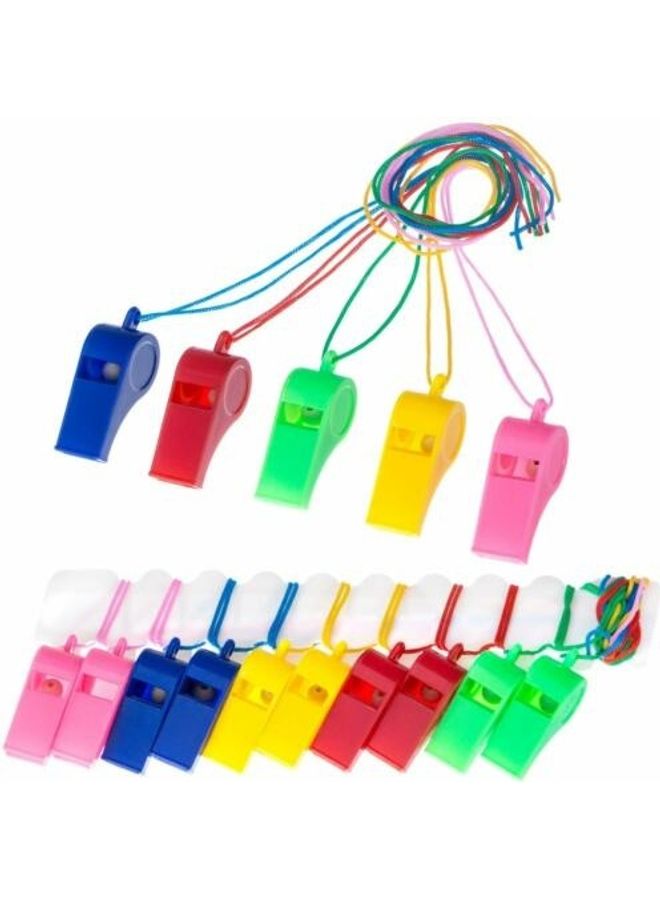 12 Pcs Cute Whistles for Soccer Football Party Favors.  - Image 1