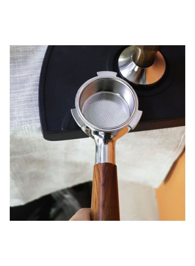 EzzySo Stainless Steel Coffee Bottomless Portafilter Brown/Silver 51mm Brown/Silver 51x220 millimeterml  - Image 3