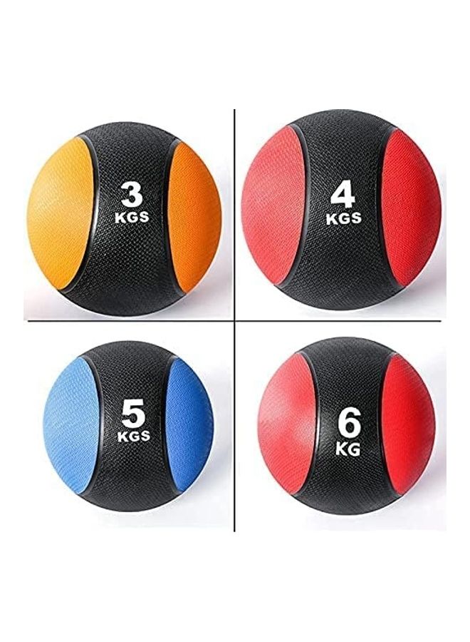 Max Strength Rubber Bounce Medicine Ball Strength Training 40cm - Image 2