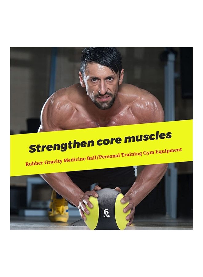 Max Strength Rubber Bounce Medicine Ball Strength Training 40cm - Image 4