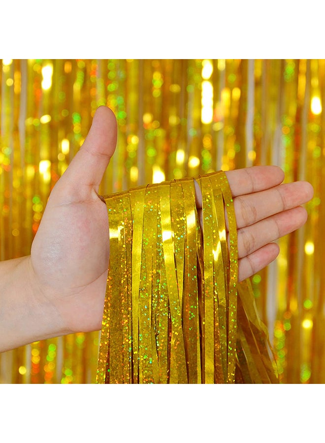 Pack Of 2 Party Foil Curtains - v1626327729/N48740282A_2