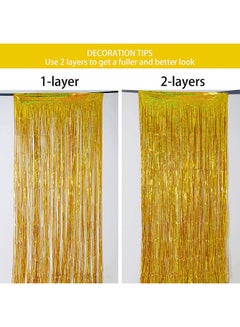 MissTiara Pack Of 2 Party Foil Curtains  - Image 4