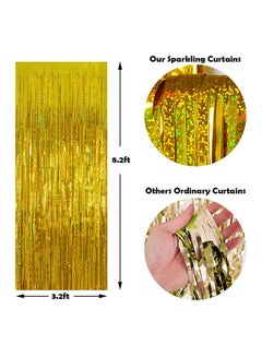 MissTiara Pack Of 2 Party Foil Curtains  - Image 5