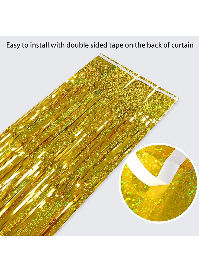 Pack Of 2 Party Foil Curtains - v1626327729/N48740282A_6