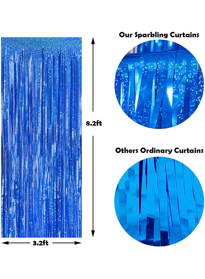 MissTiara - Pack Of 2 Party Foil Curtains - Image 1
