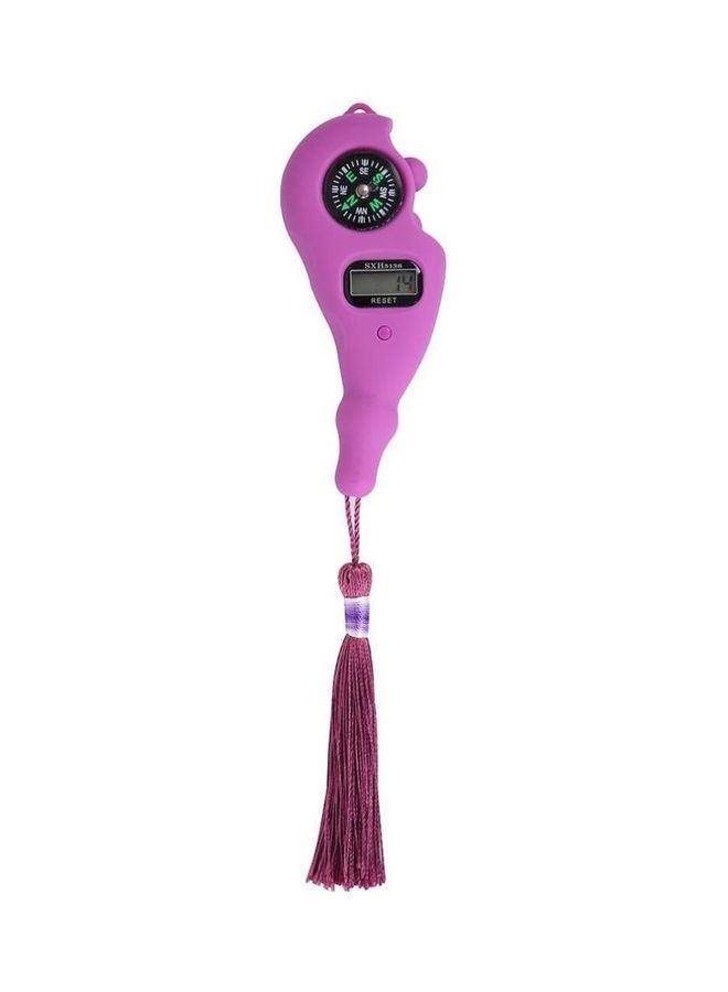 Digital Tasbih And Compass Purple 