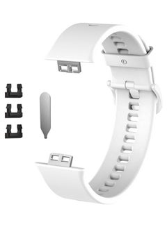 NAISU Watch Fit Band Soft Silicone With Replacement Tools White 