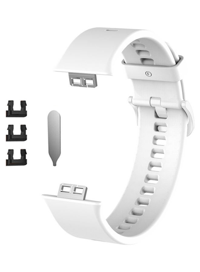 NAISU Watch Fit Band Soft Silicone With Replacement Tools White
