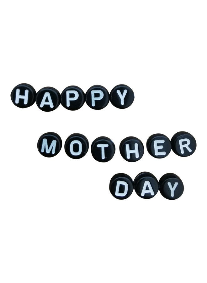 Round Alphabet Acrylic Bead Set - Image 3