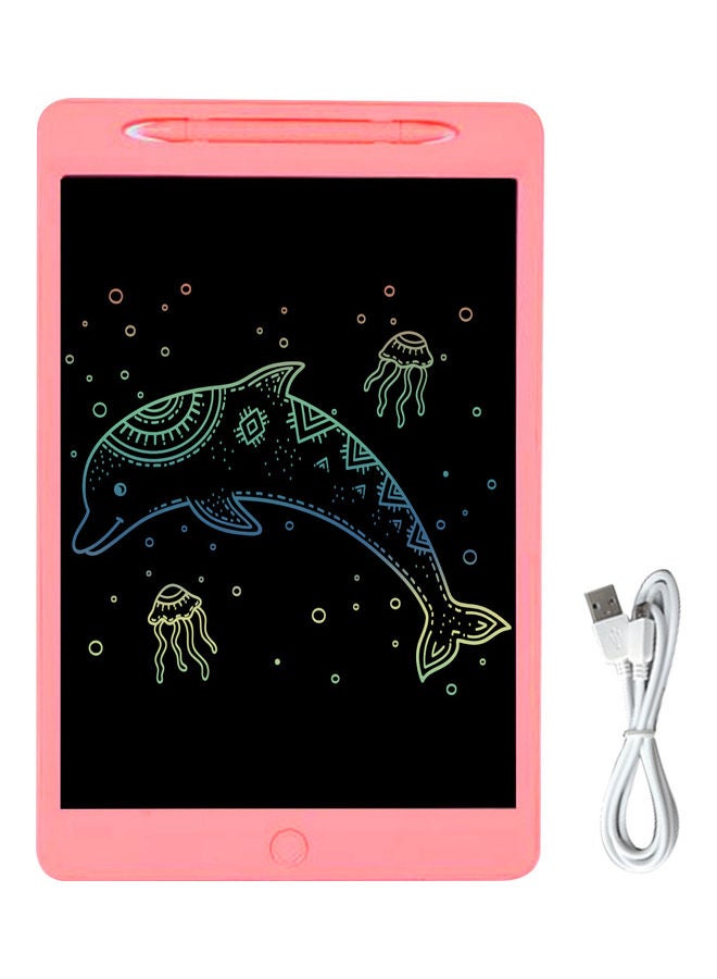 Rechargeable LCD Writing Tablet 11.5 Inch Handwriting Drawing Tablet Colorful Screen Doodle Board with Stylus Lock Button for Toddler Kids Educational Learning Toy Gifts for Boy and Girls 30.00*1.50*18.60cm  - Image 4