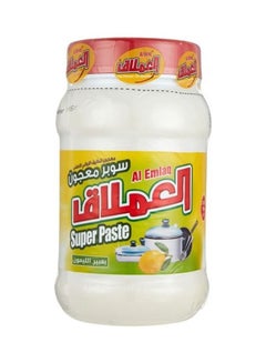 العملاق معجون سوبر لغسيل الأطباق برائحة الليمون . 1كيلوجرام 