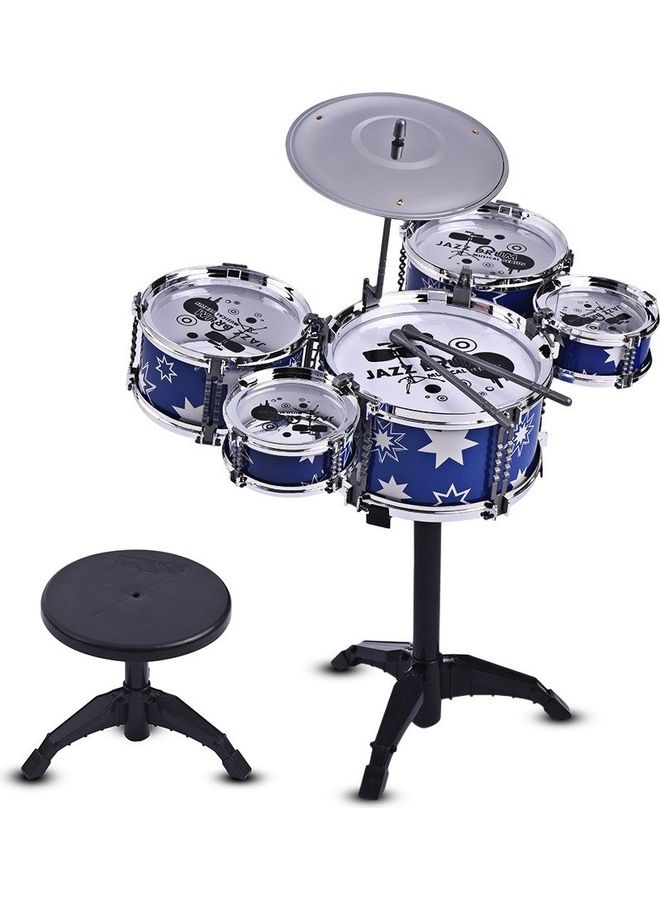 مجموعة لعبة آلة الطبل الموسيقية التعليمية للأطفال - Image 2