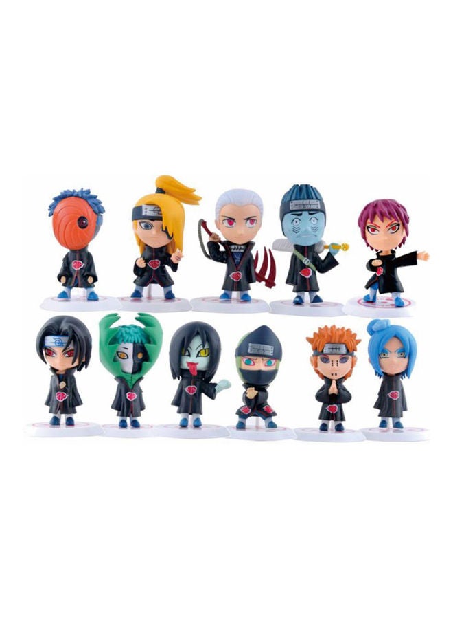 11-Piece Anime Naruto Character Action Figures - Image 1