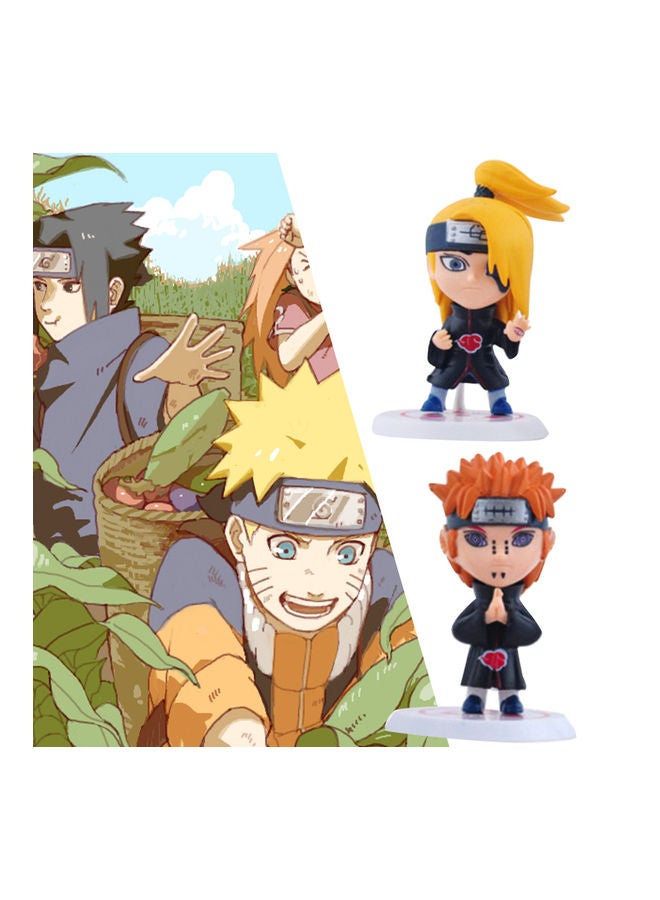 11-Piece Anime Naruto Character Action Figures - Image 2