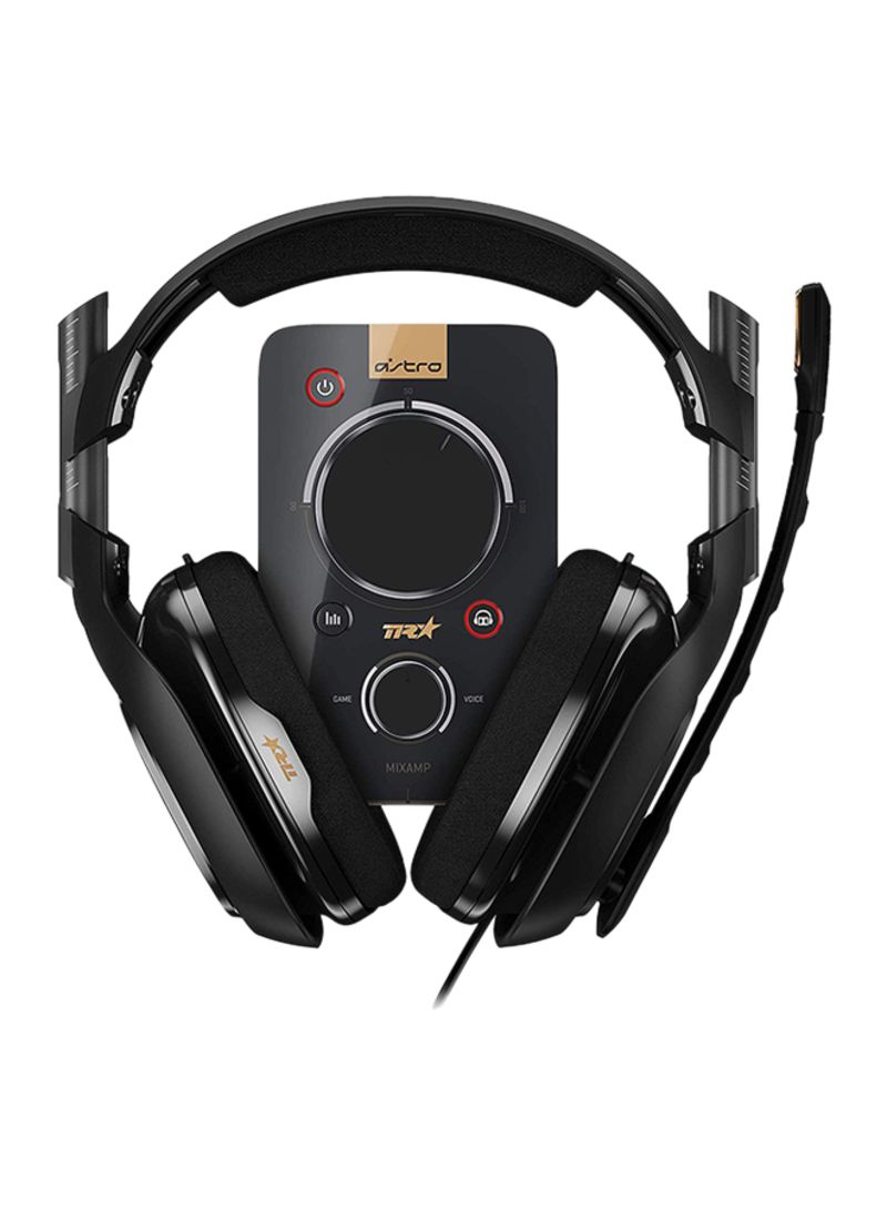 ASTRO - Renewed - A40 TR Headset + MixAmp For PS4 Black - Image 1