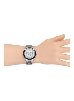 FORSINING Men's Stainless Steel Mechanical Watch - 36 mm - Silver  - Image 3