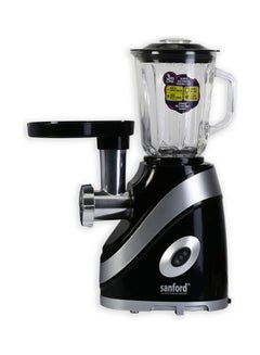 سانفورد خلاط متعدد الوظائف مزود بمفرمة لحم 1.5 L 1000.0 W SF5860MG BS متعدد الألوان  - Image 2