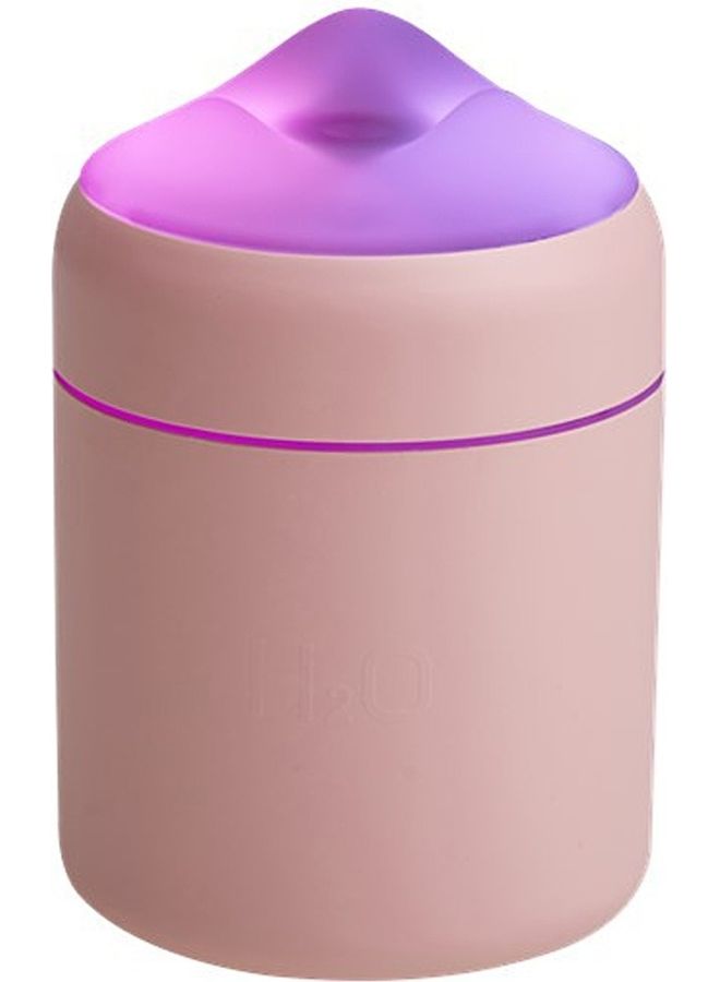Generic Mini Humidifier Large Capacity Pink 12x8x8cm  - Image 2