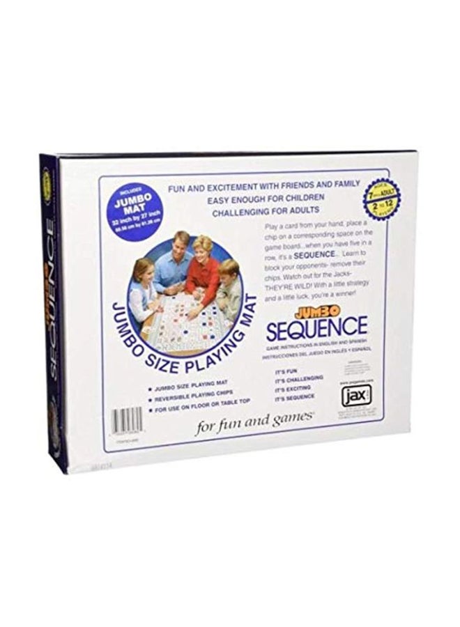 Sequence Strategic Board And Card Games cm