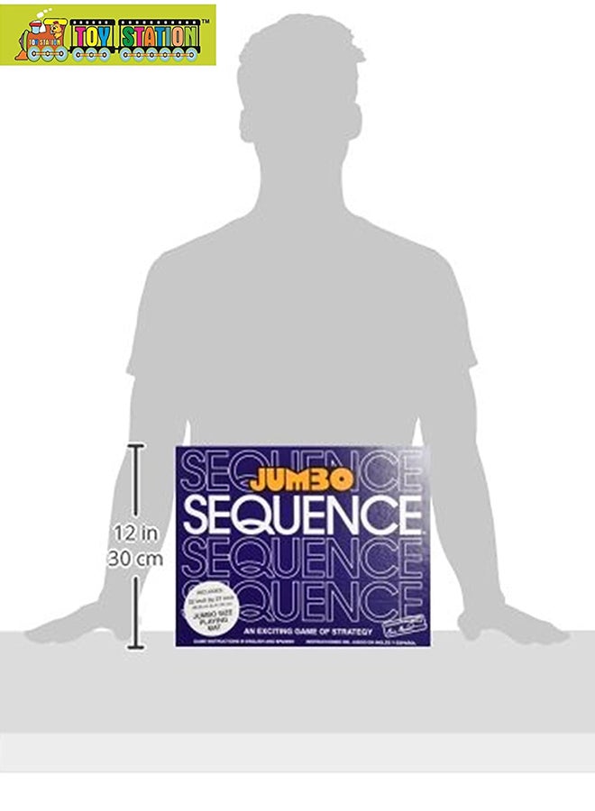 Sequence Strategic Board And Card Games cm
