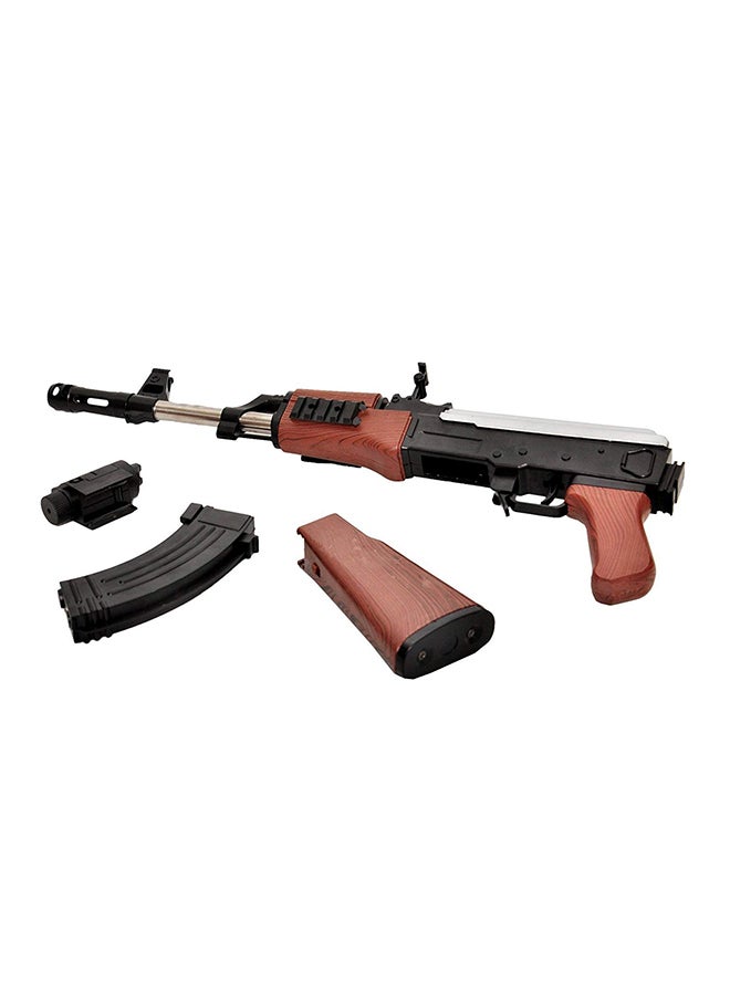 أن أتش آر لعبة مسدس مع طلقات طراز AK47 24بوصة  - Image 2
