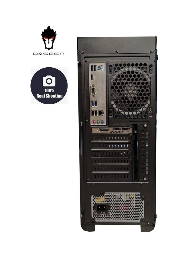DASEEN - Gaming Tower PC, Core i5 Processor/32GB RAM/1TB HDD+240GB SSD Hybrid Drive/6GB NVIDIA GeForce RTX2060 Graphic Card With Keyboard And Mouse Black/Red - Image 1