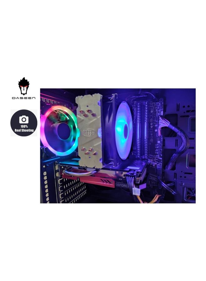 DASEEN - Gaming Tower PC, Core i5 Processor/32GB RAM/1TB HDD+240GB SSD Hybrid Drive/6GB NVIDIA GeForce RTX2060 Graphic Card With Keyboard And Mouse Black/Red - Image 1