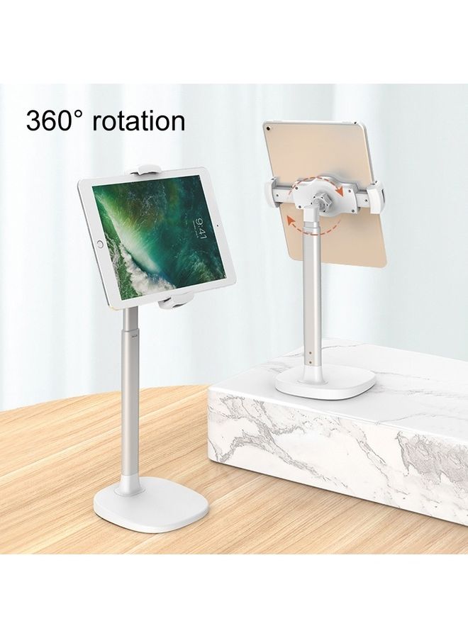 Telescopic Desktop Tablet Holder White  - Image 3