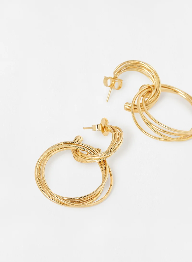 Marcia Moran Double Hoop Earrings