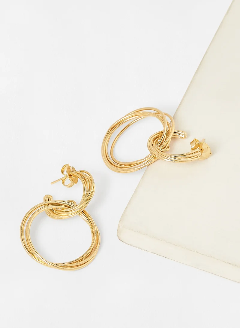 Marcia Moran Double Hoop Earrings