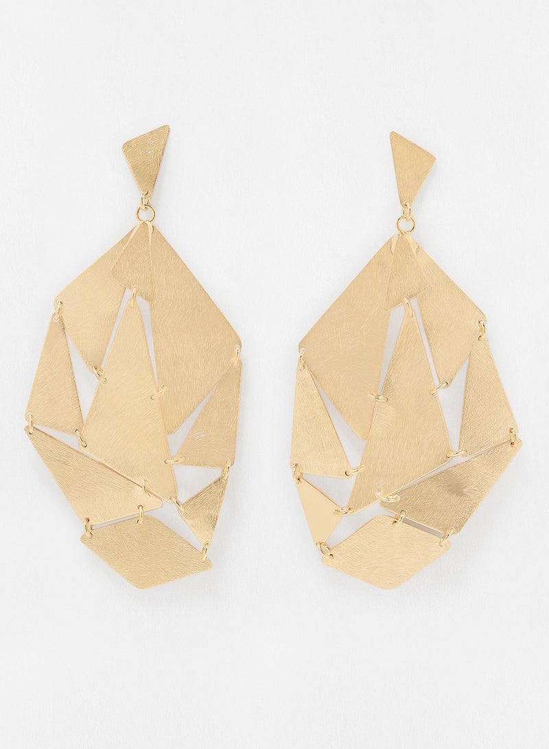 Marcia Moran - Geometric Statement Earrings - Image 1