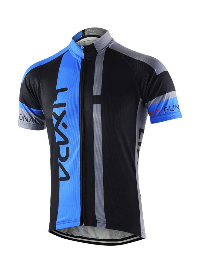 Generic Breathable Short Sleeve Shirt And Padded Cycling Suit - Image 4