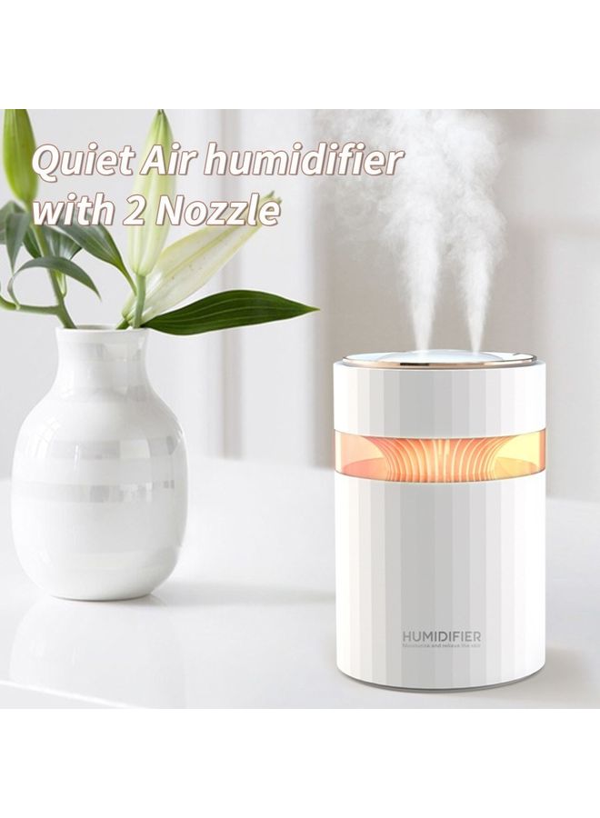 Generic Dual Mist Humidifier Quiet Air Purifier Pink 17.5x11.5x11.5cm  - Image 3