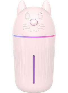 Mini USB Mist Humidifier Pink 15x7.2x7.2cm