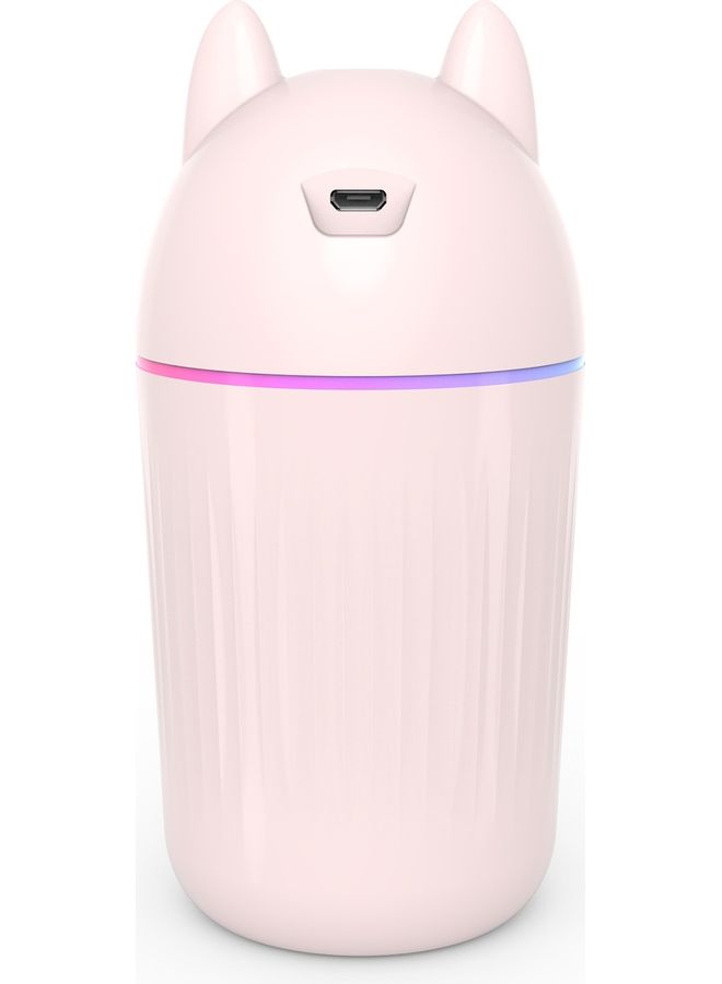 Generic - Mini USB Mist Humidifier Pink 15x7.2x7.2cm - Image 1